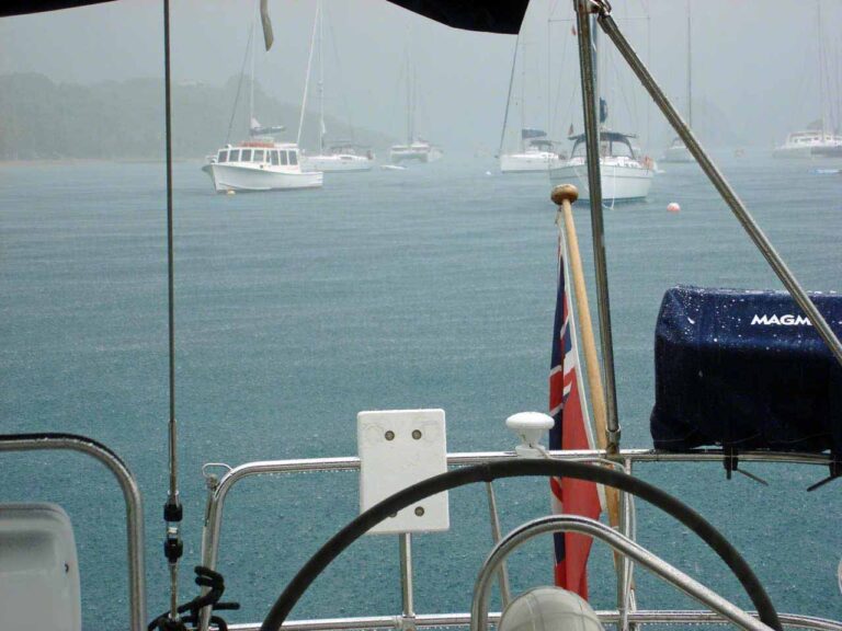 Rainfall at Cooper Island