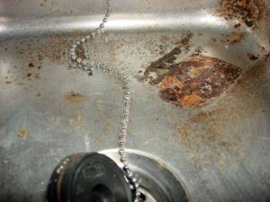 Rust in sink