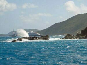 Surf off Virgin Gorda