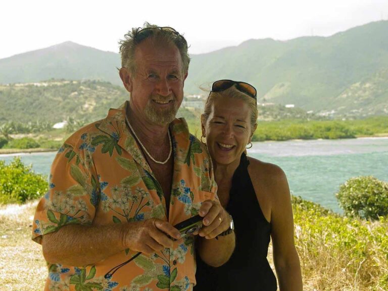 Lauren and Rob on St. Martin