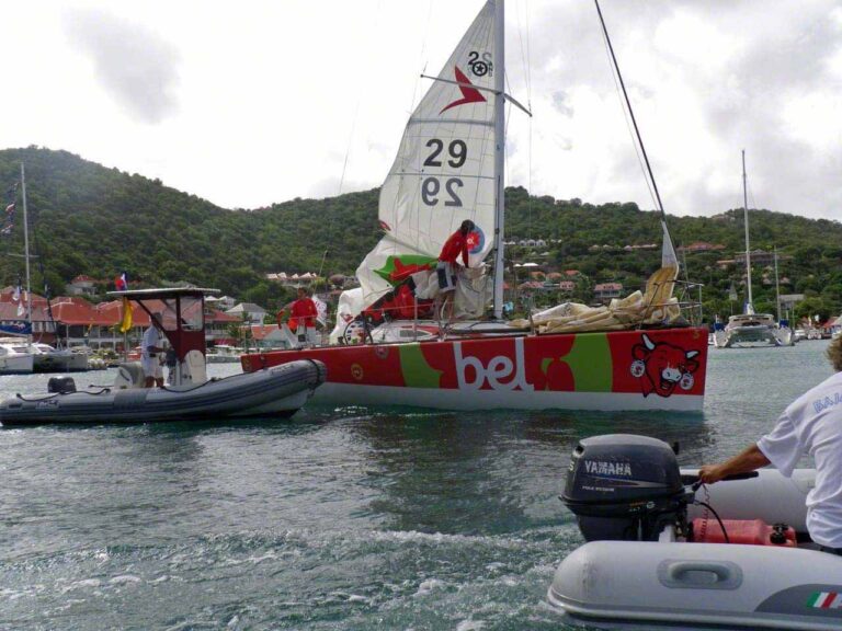 Mini TRANSAT arrival