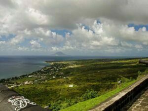 Statia seen from Brimstone Fortress