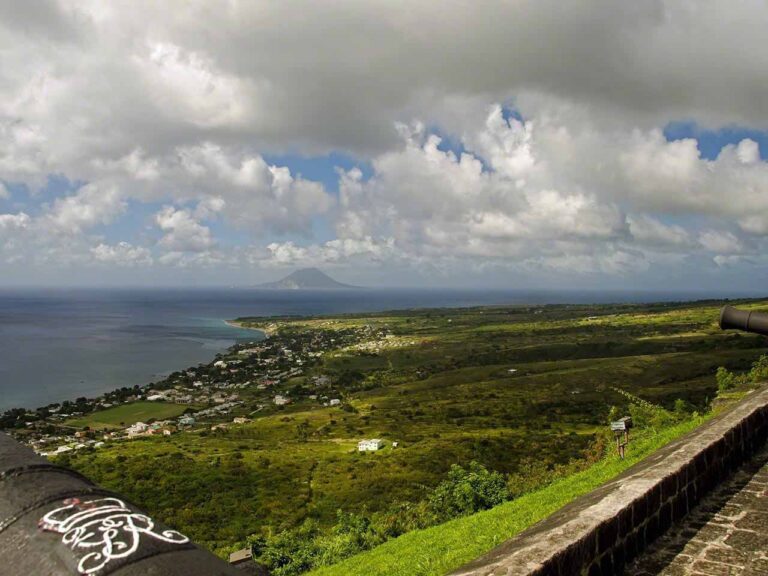 Statia seen from Brimstone Fortress