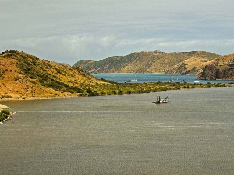 Dredging in St. Kitts