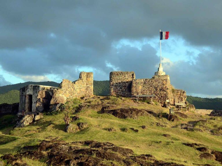 Top of Fort St. Louis