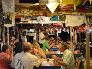 Dinner at Foxy's