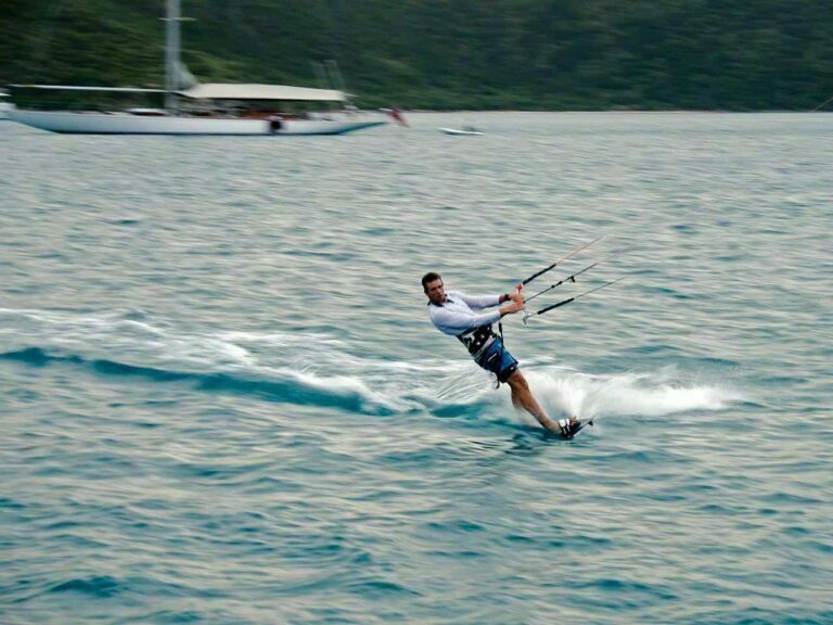 North Sound windsurfer
