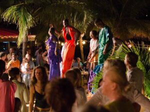 Moko Jumbies at Leverick