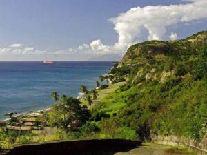 Top of the Slave Path on Statia