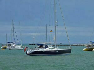 Anchored in Marigot