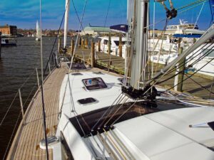 Zanshin decks in Annapolis, on the Jeanneau Owner page