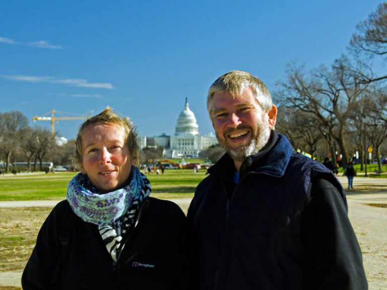 Bernd and Carmen at the Capitol