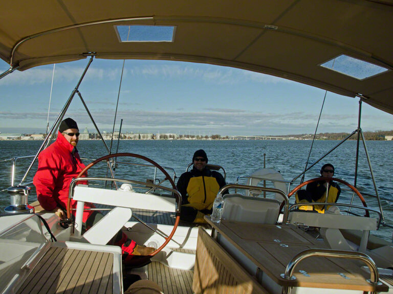 Zanshin's First Sail