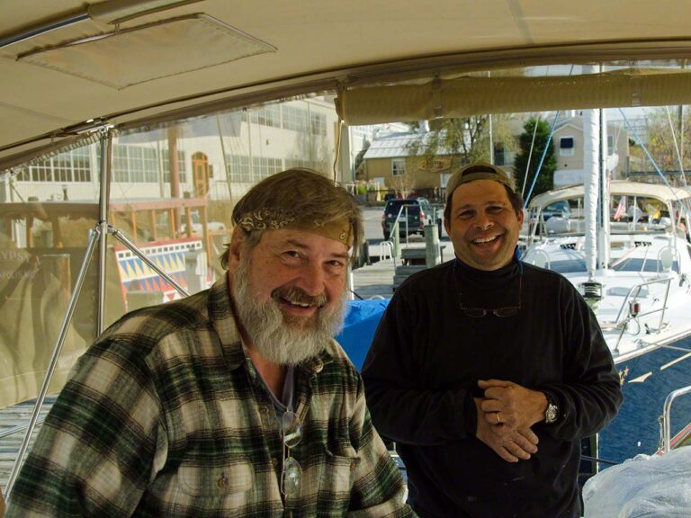 Bill Trayfors and son