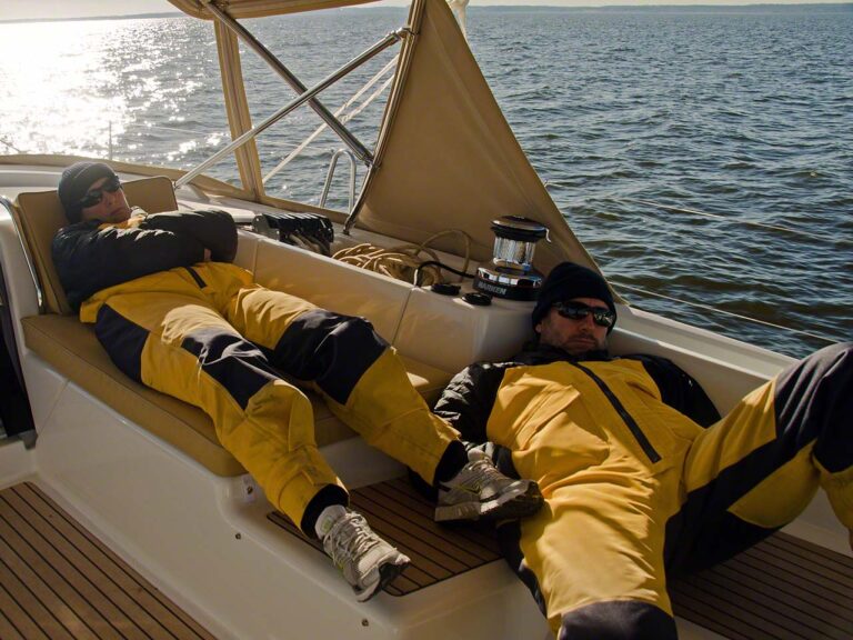 Carmen and Bernd sleeping