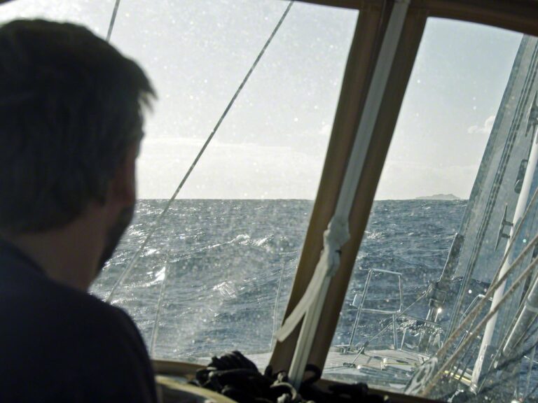 First sight of St. Martin