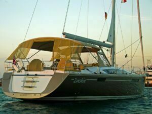 Anchored in Marigot, St. Martin