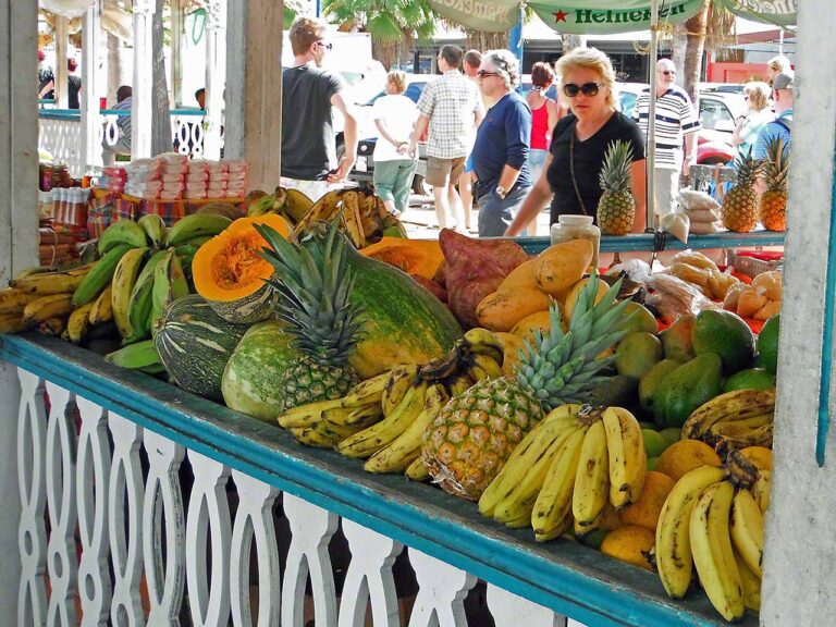 Fruits for sale at Marigot