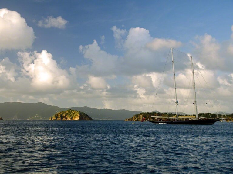 Sun setting over the Bight