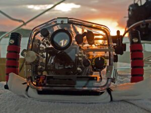 Ikelite frame at dusk