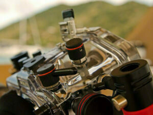 Ikelite housing closeup