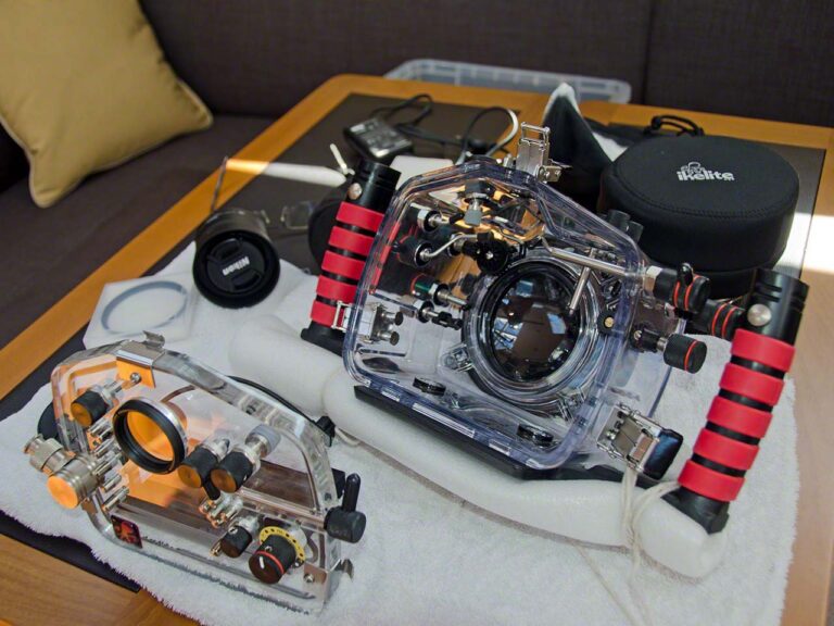 Setting up Ikelite camera gear