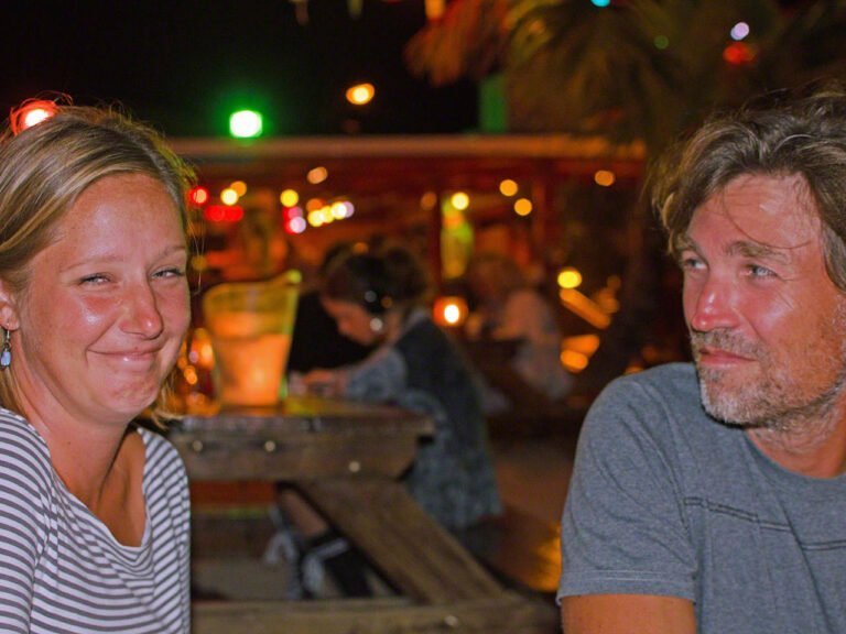 Audrey and Darrell at Calmos