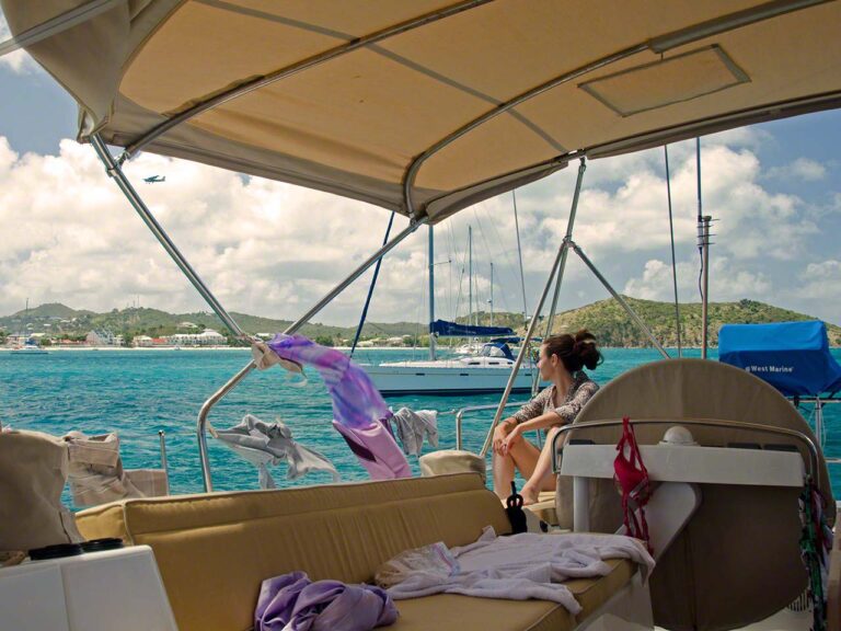 Laundry hanging out to dry