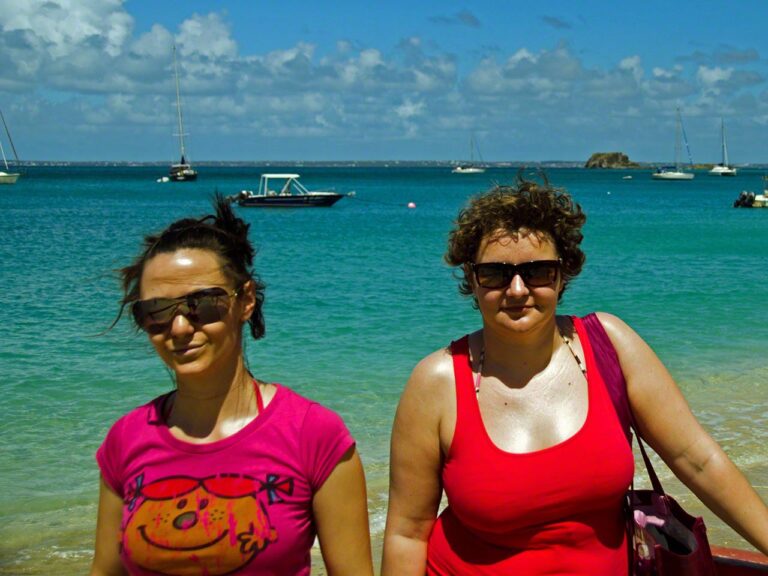 Desi and Agathe in Grand Case