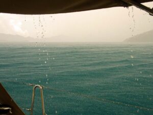 Squalls passing through