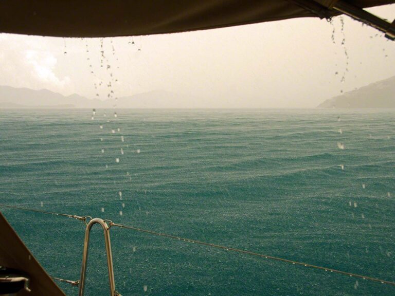 Squalls passing through