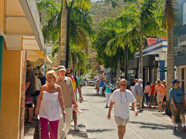 Front Street shopping