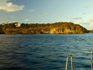 Houses on Falmouth cliffs