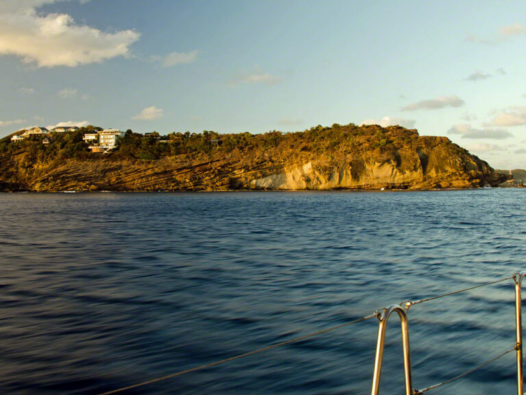 Houses on Falmouth cliffs