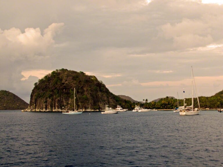 Anse a Cointe and the Sugarloaf