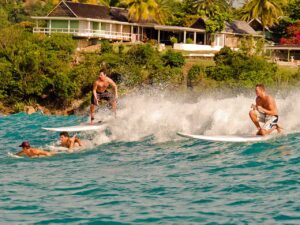 Surfing Falmouth