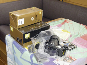 New (replacement) camera