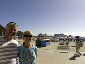 Carmen and Bernd on the Promenade