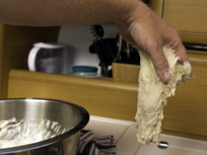 Baking Bread 09 of 15 - Sticky dough