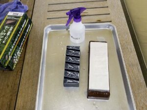 Honing straight edge razors