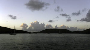 Sunrise in the North Sound