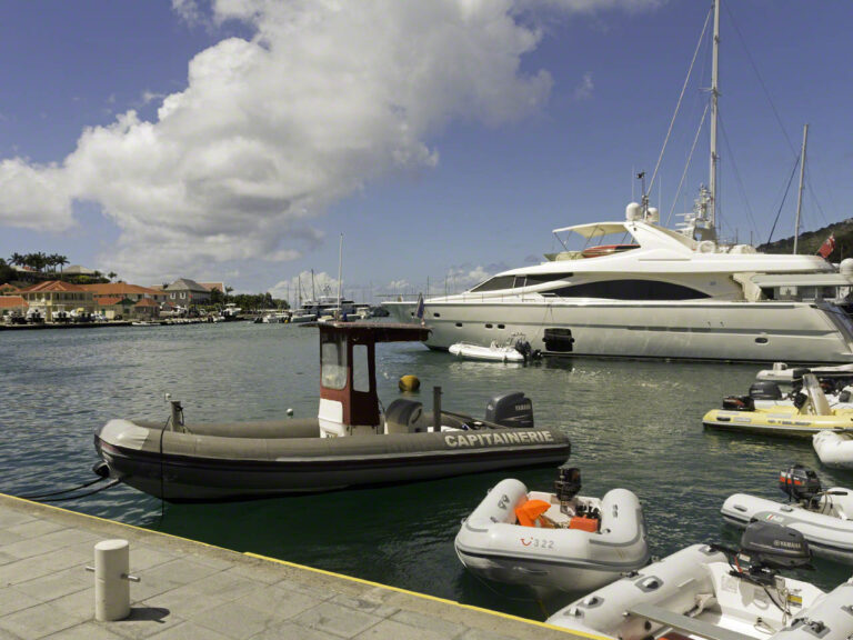 Capitainerie speedboat