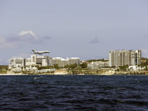 Landing at St. Martin