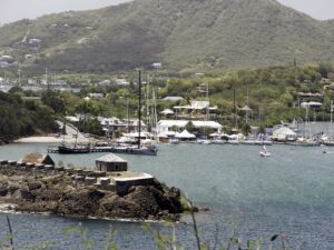 English Harbour from above