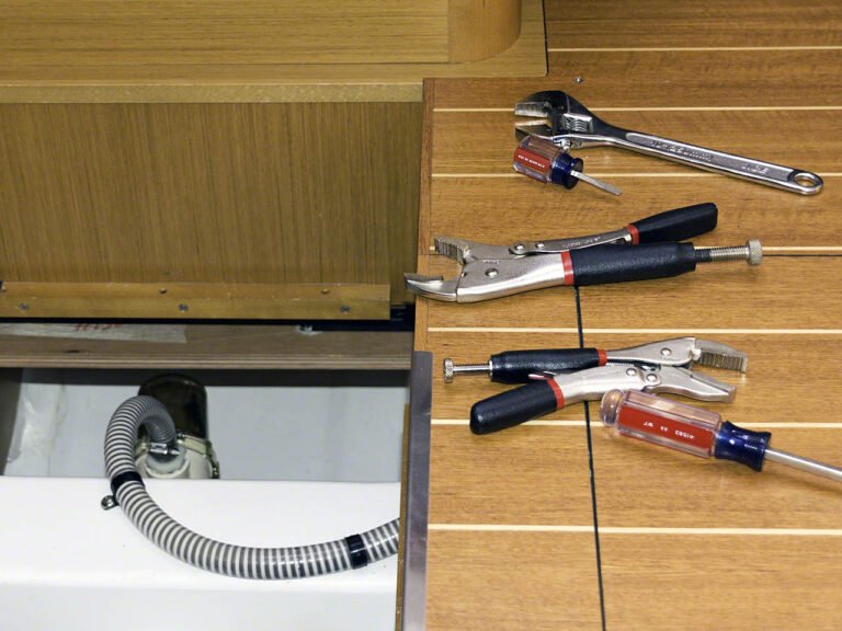 Fixing watermaker through-hull