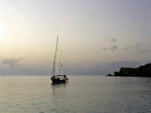 Sunrise ocean in Deep Bay