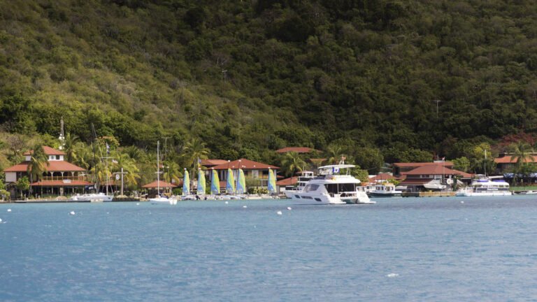 Bitter End shoreline