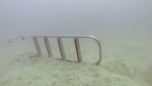 Dive Ladder in 20 feet