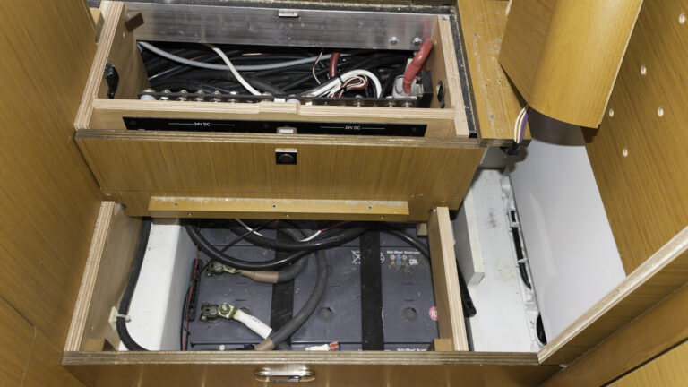 Difficult battery access