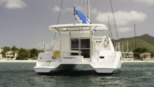 Yasawa II, our committee boat